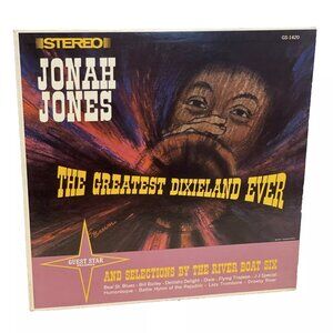 The Greatest Dixieland Ever - Jonah Jones / The River Boat Six GS-1420 1960 VG+
